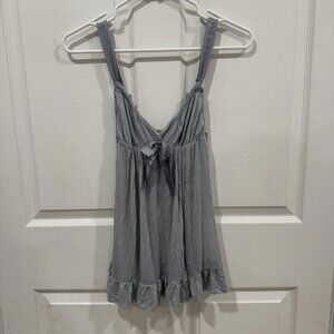 womens‎ victoria secret Lingerie Dress Size Small S Gray Lounge Babydoll